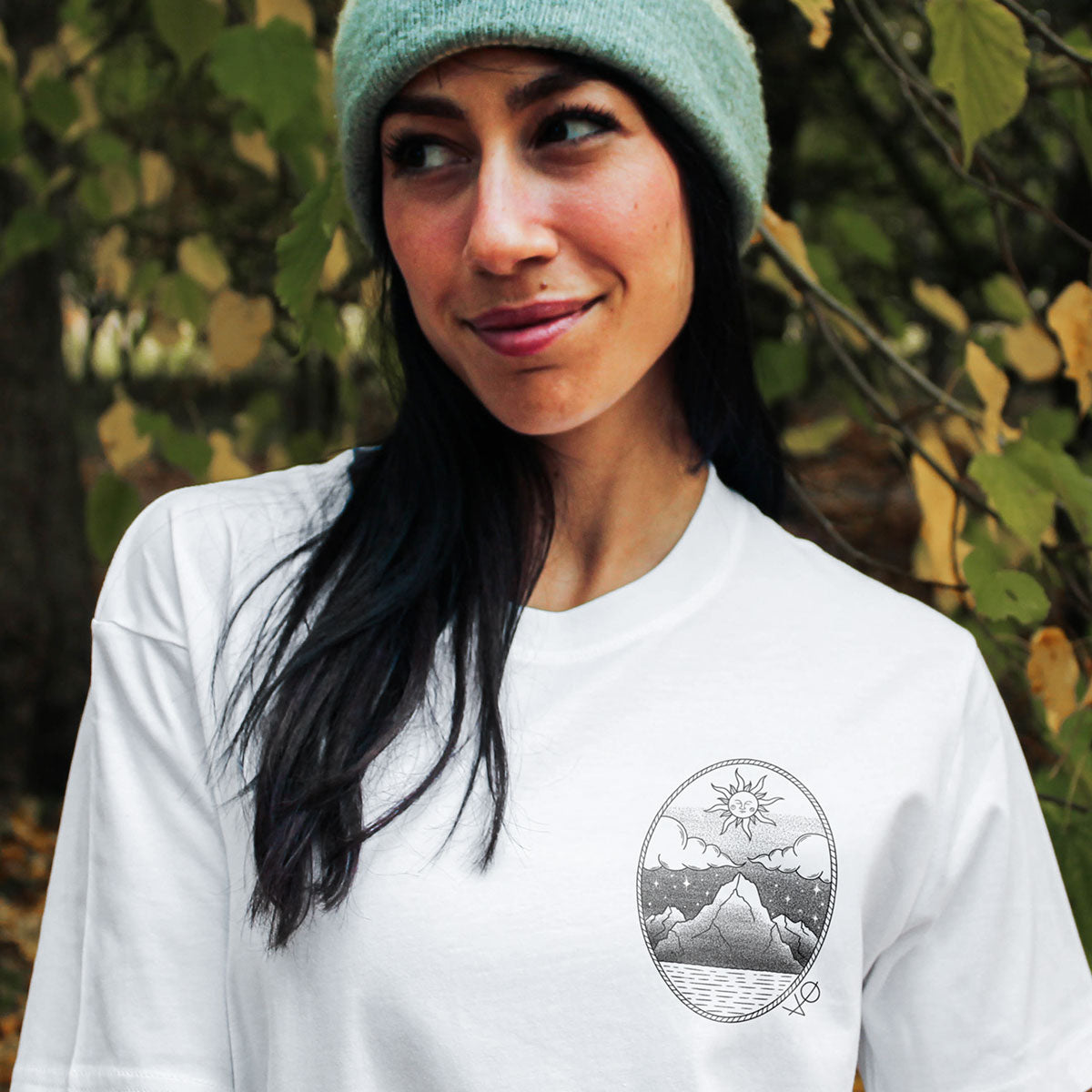 Monochrome Mountains T-Shirt (Unisex)