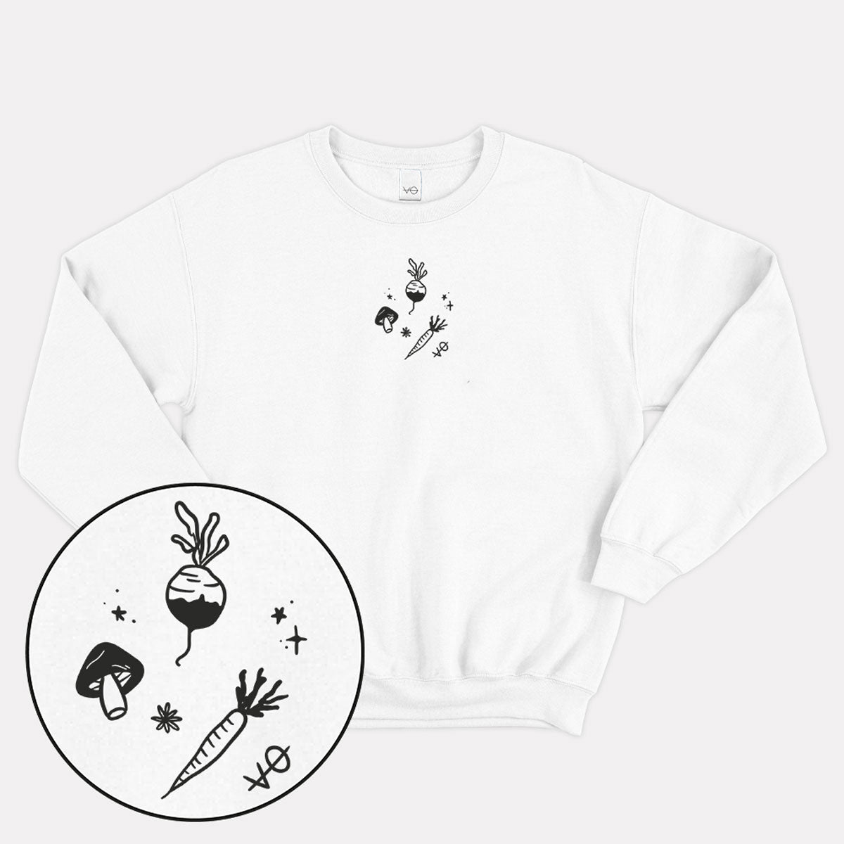 Mystical Veg Doodle Sweatshirt (Unisex)