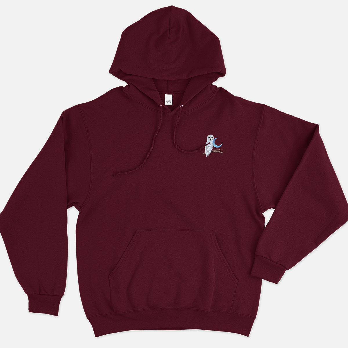 Night Owl Embroidered Hoodie (Unisex)
