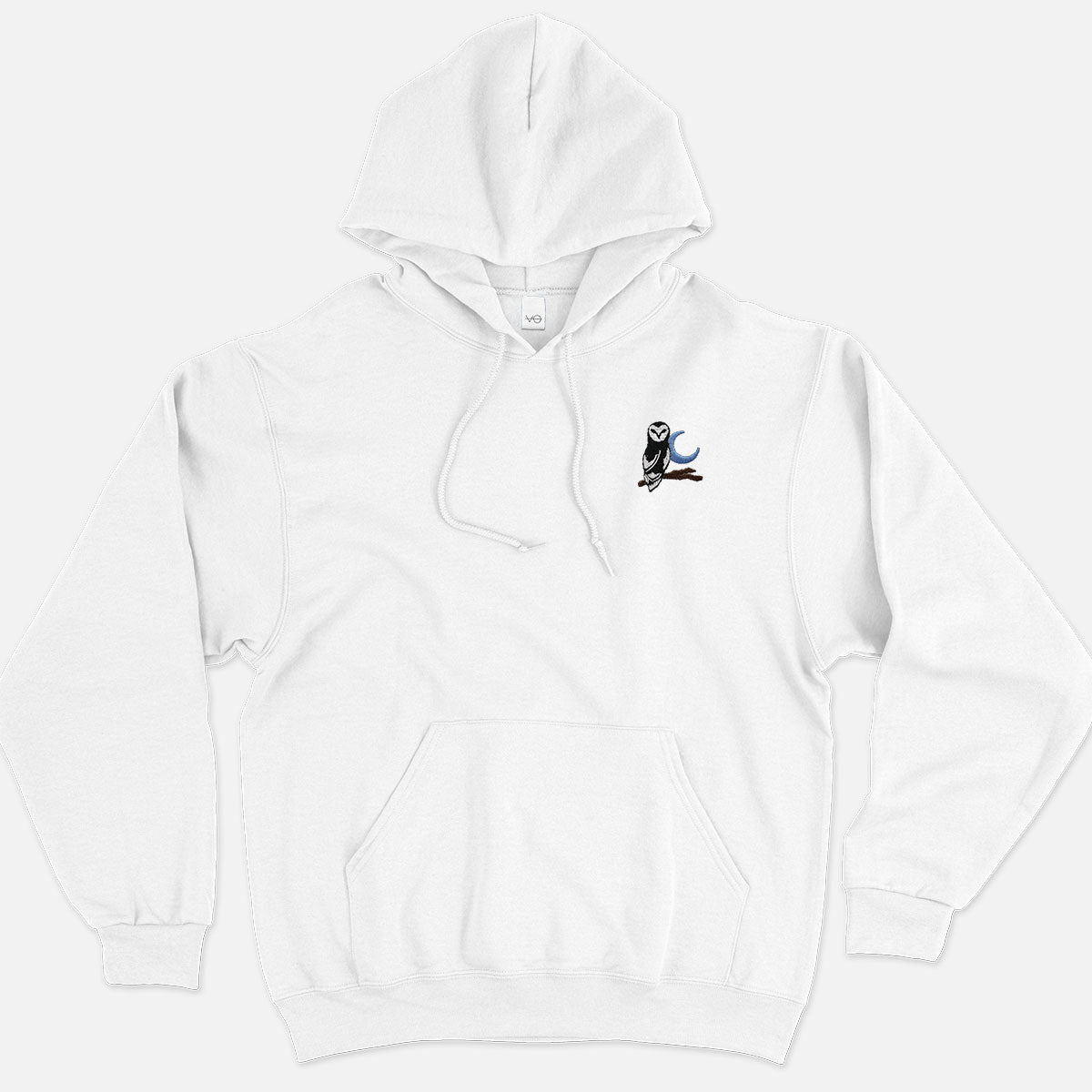Night Owl Embroidered Hoodie (Unisex)