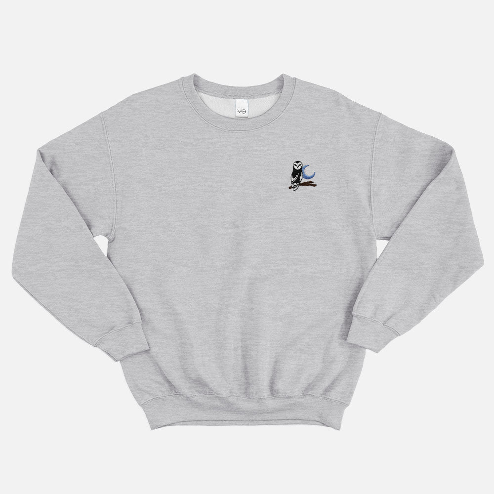 Night Owl Embroidered Sweatshirt (Unisex)