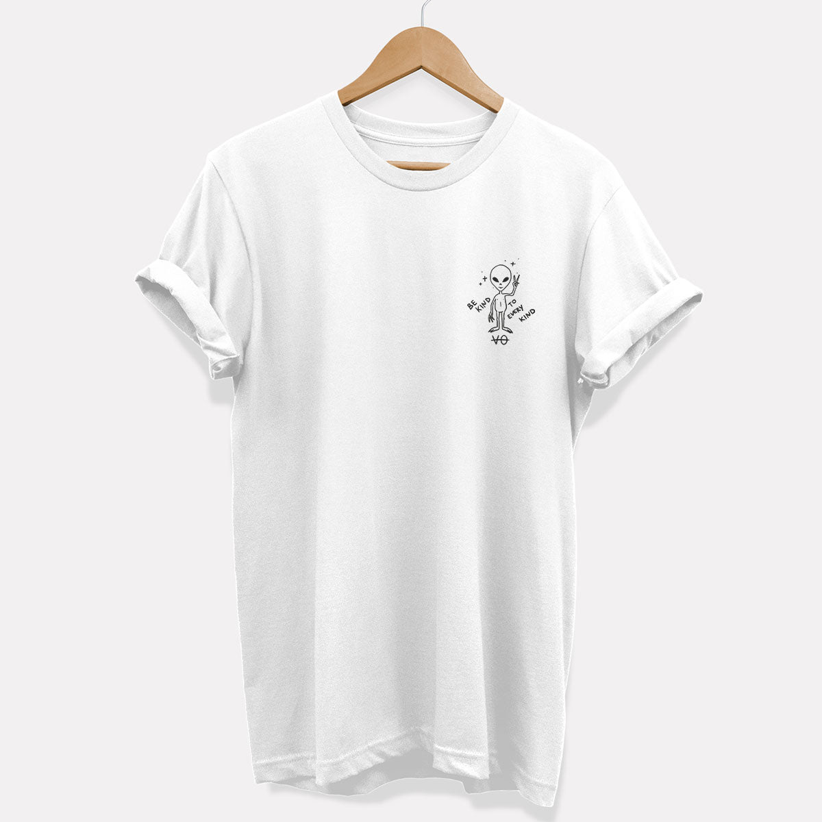 Peace Alien Doodle T Shirt