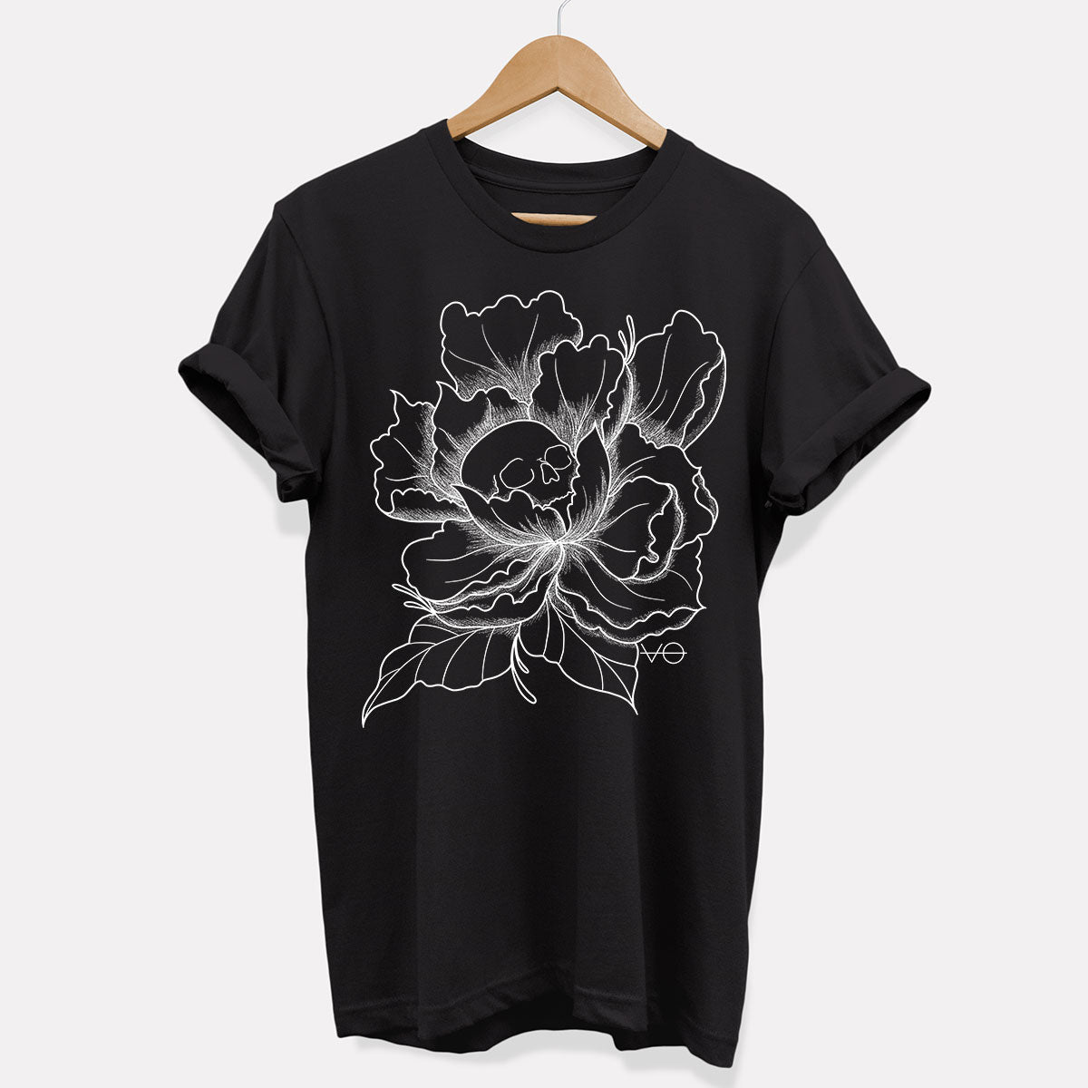 Peony Skullflower T Shirt