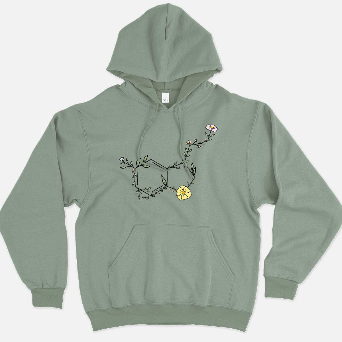 Serotonin Floracule Hoodie (Unisex)