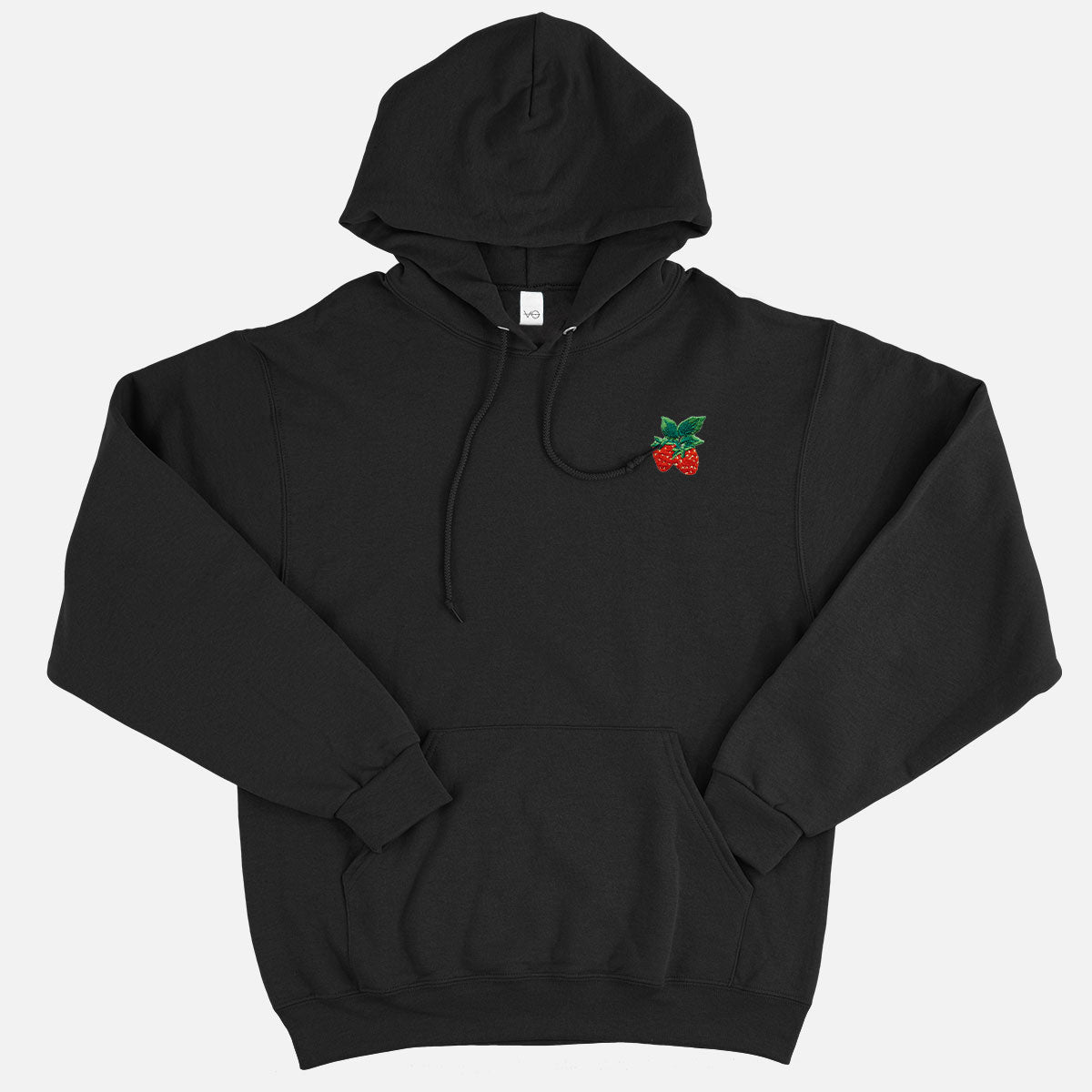Strawberry Embroidered Hoodie (Unisex)