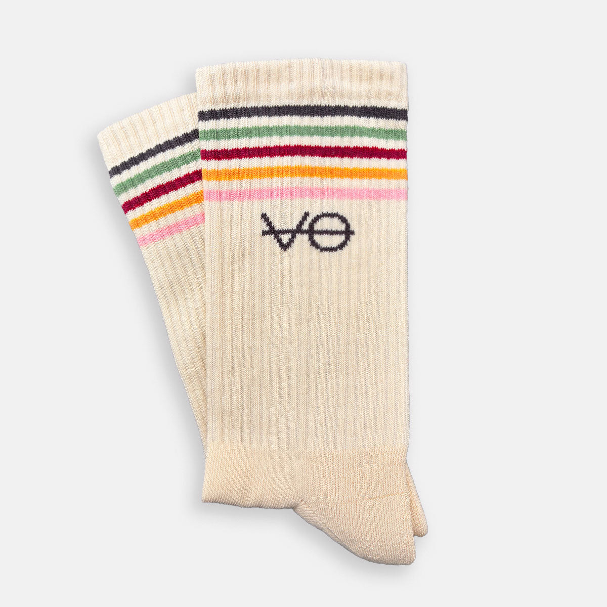 VO Organic Stripe Socks (Unisex)