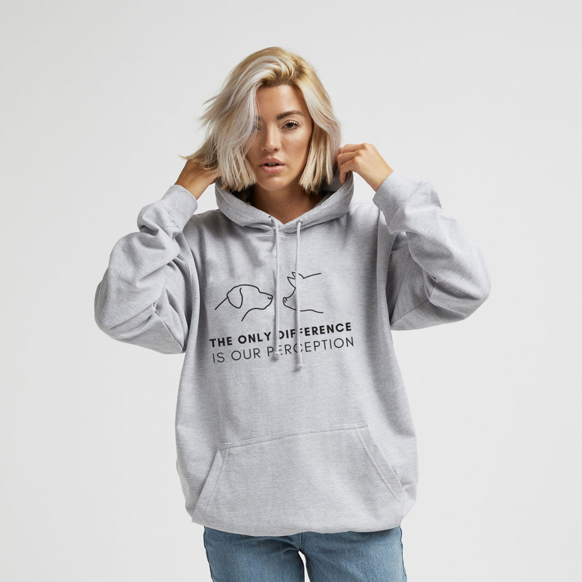 The Only Difference Is Our Perception Hoodie (Unisex)