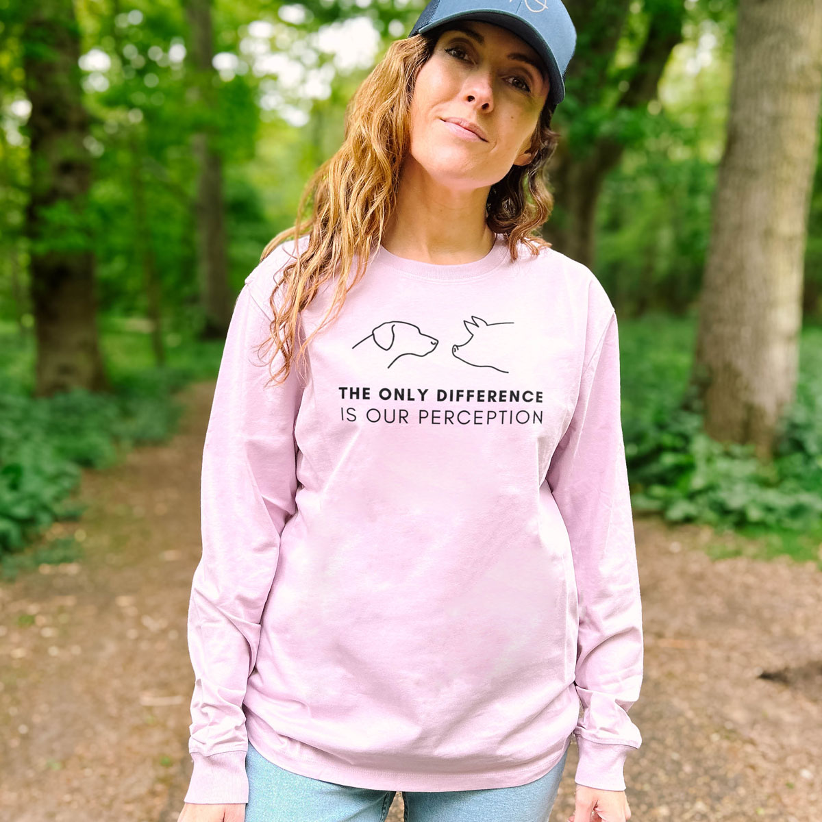 The Only Difference Is Our Perception Long Sleeve T-Shirt (Unisex) | VO