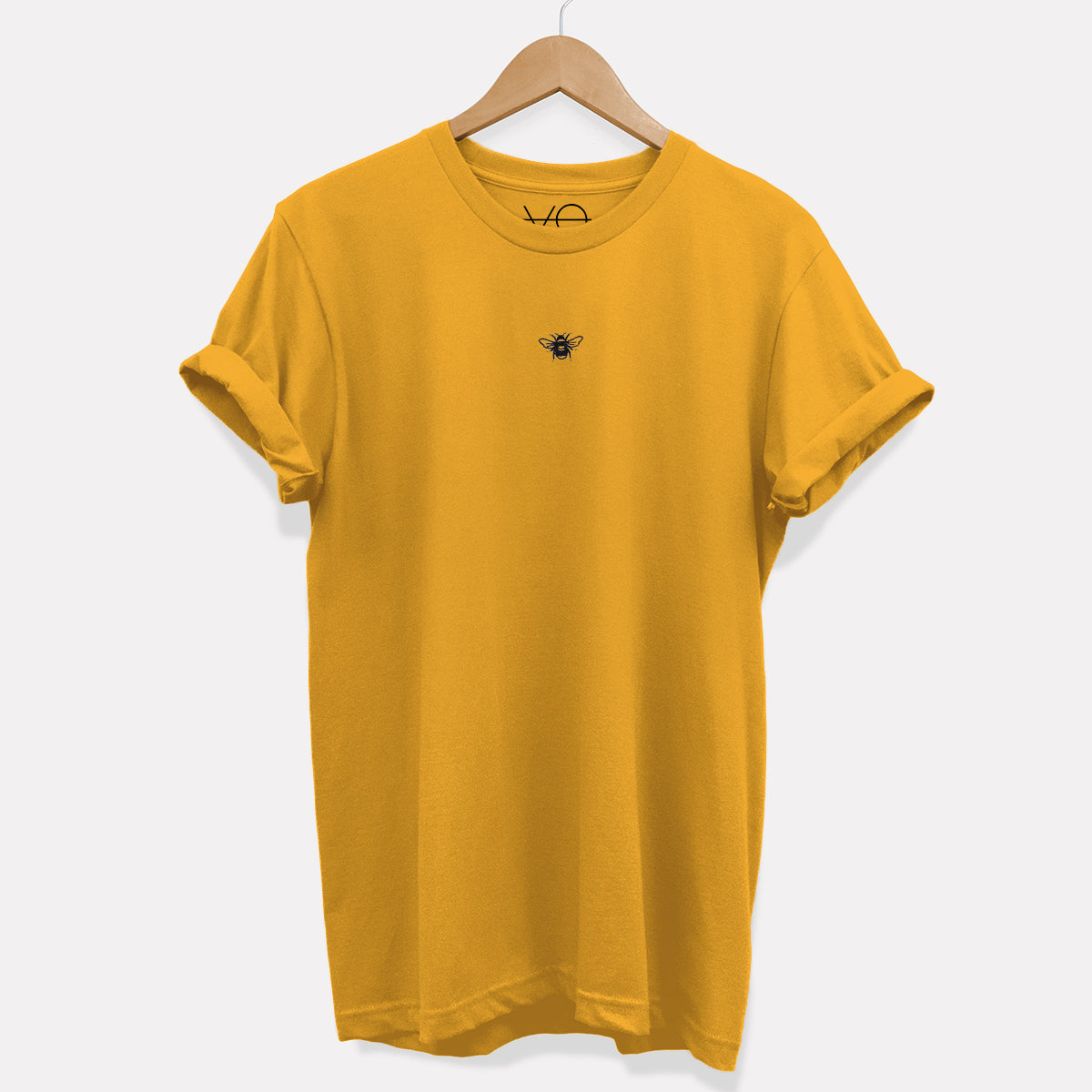 Tiny Embroidered Bumble Bee T Shirt