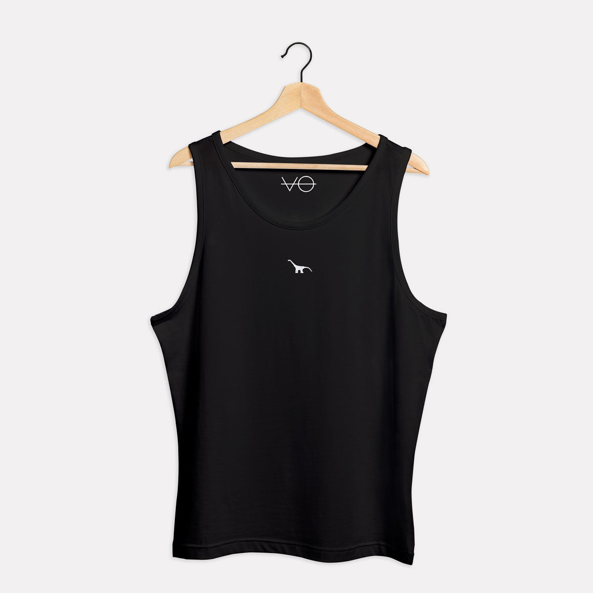 Tiny Embroidered Dino Tank (Unisex)