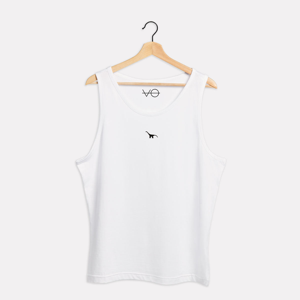 Tiny Embroidered Dino Tank (Unisex)