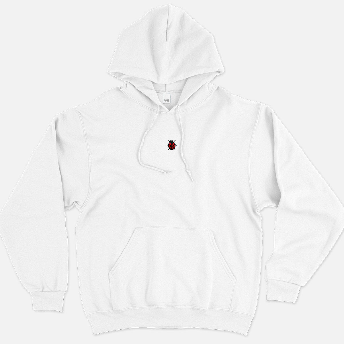 Tiny Ladybug Embroidered Hoodie (Unisex)