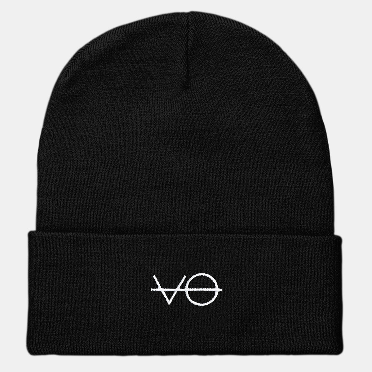 Embroidered Cuffed Beanie