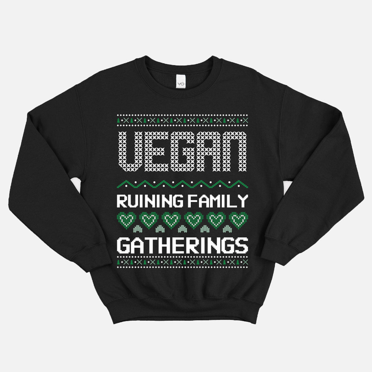 Vegan Ruining Family Gatherings Christmas Jumper (Unisex)