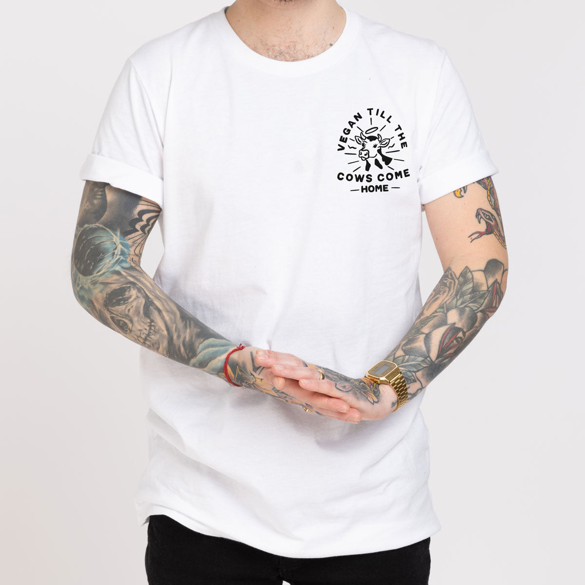 Vegan Till The Cows Come Home T-Shirt (Unisex)