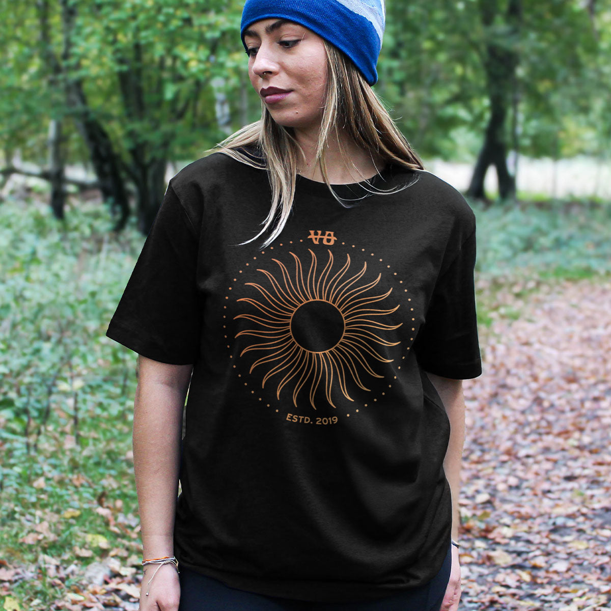 Vintage Sun Graphic T-Shirt (Unisex)