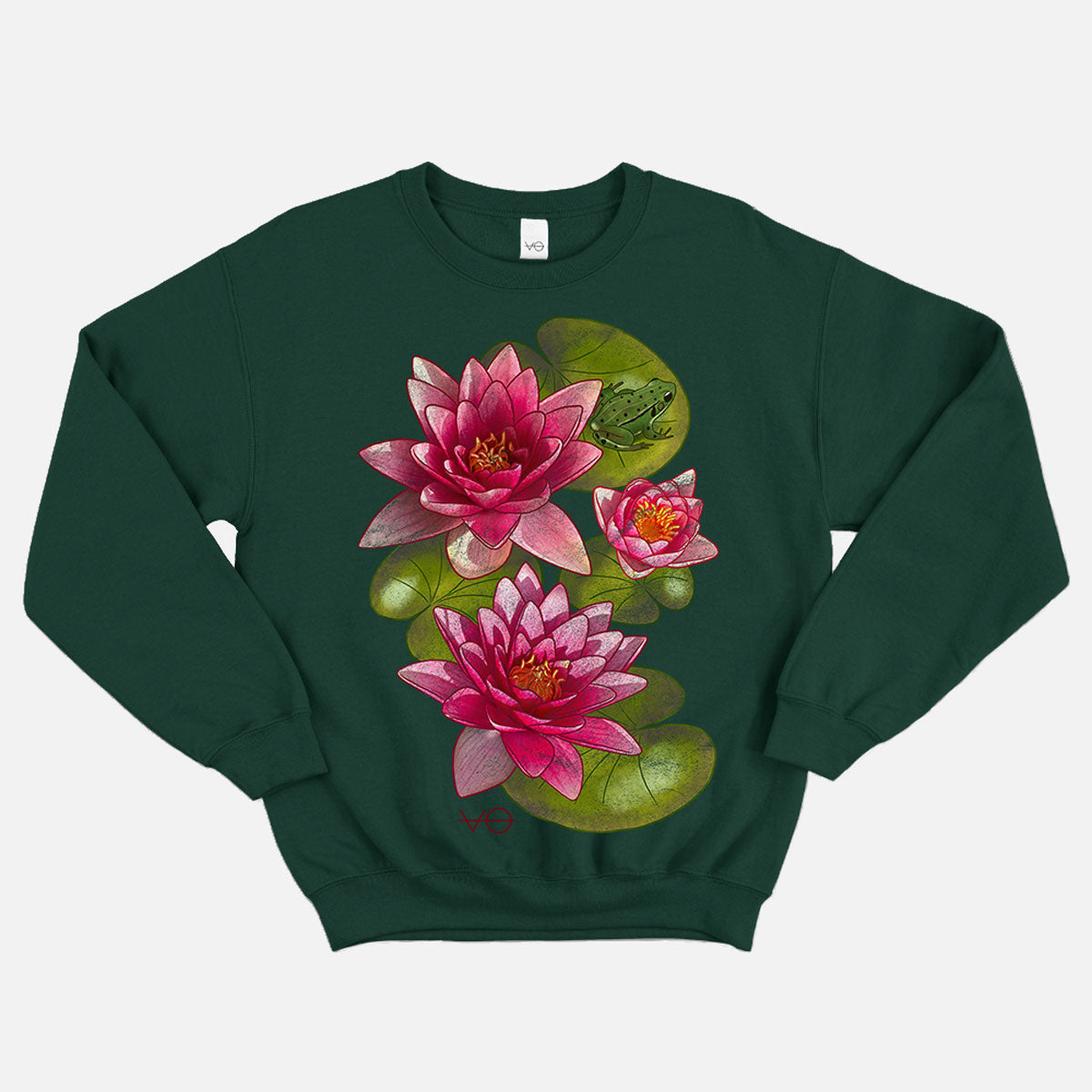 Water Lilies Sweatshirt (Unisex)