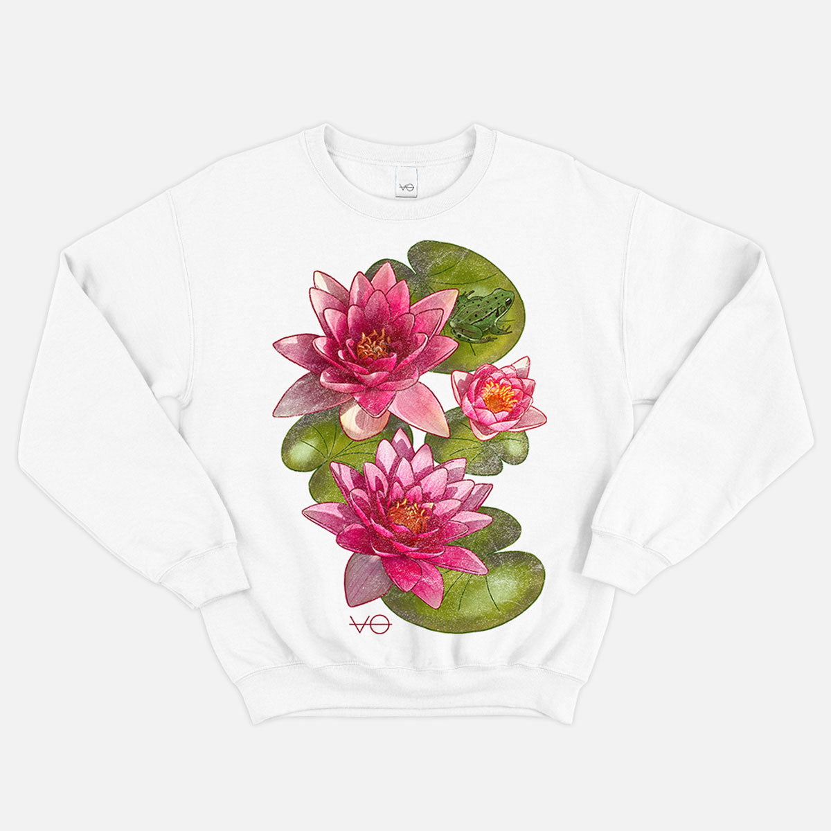 Water Lilies Sweatshirt (Unisex)