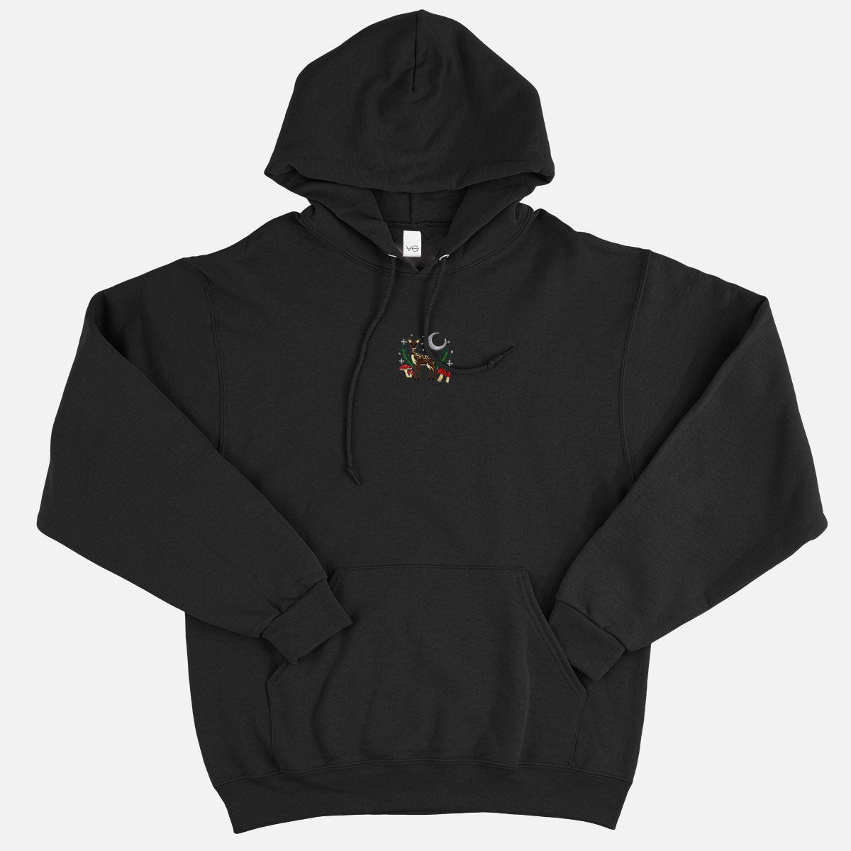 Woodland Scene Embroidered Hoodie