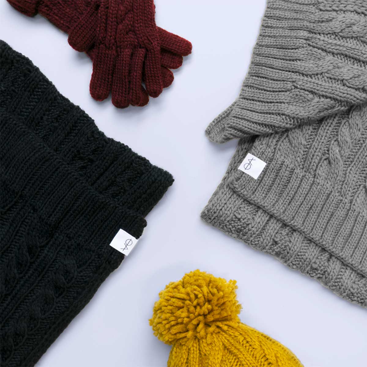 Burgundy No-Wool Woolly Beanie-Vegan Apparel, Vegan Accessories, Vegan Gift, Vegan Beanie, BB480-Vegan Outfitters-Burgundy-Vegan Outfitters