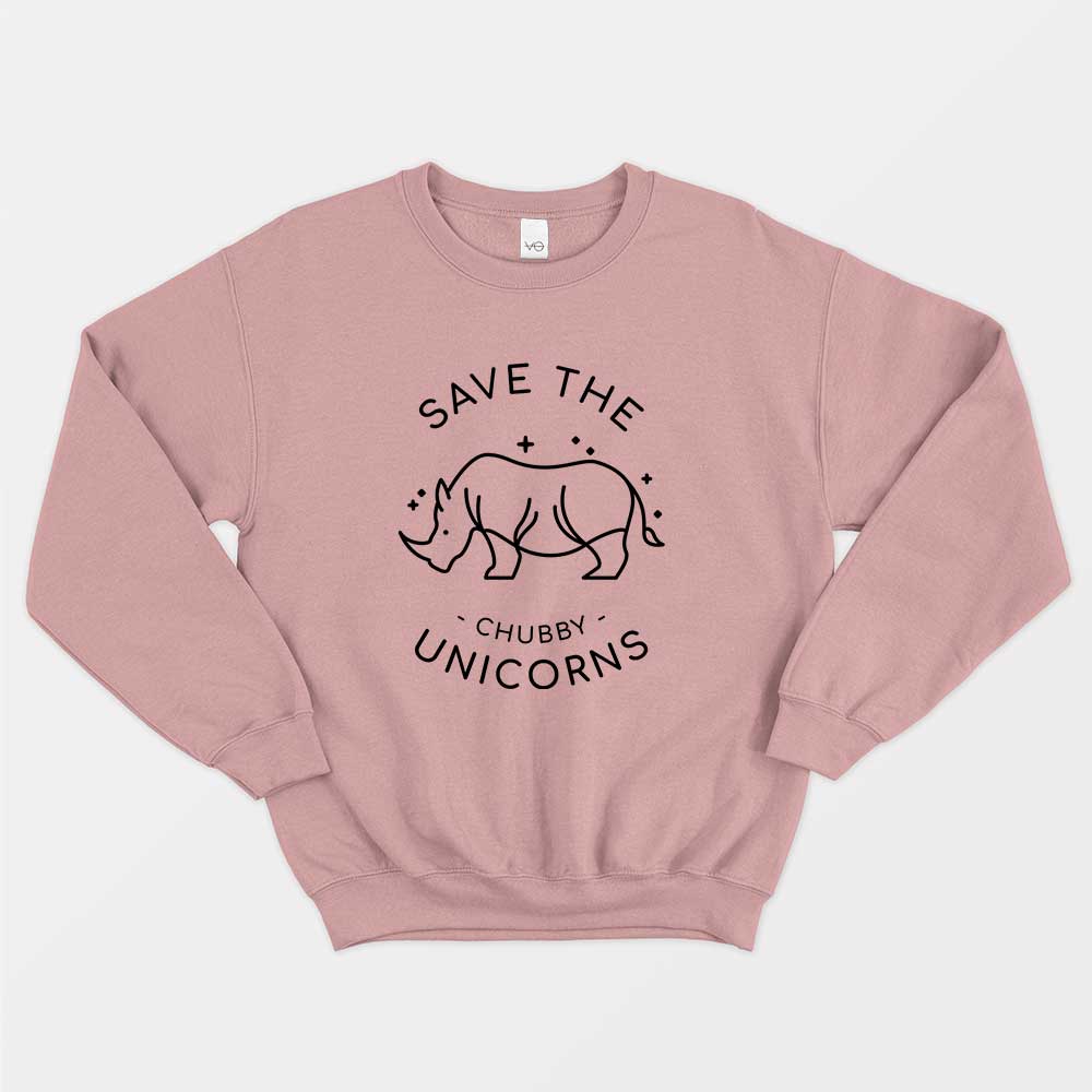 Save Chubby Unicorns Sweatshirt