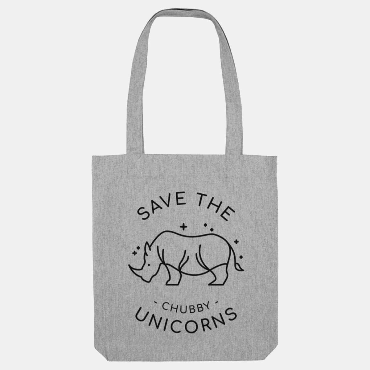 Save Chubby Unicorns Tote Bag