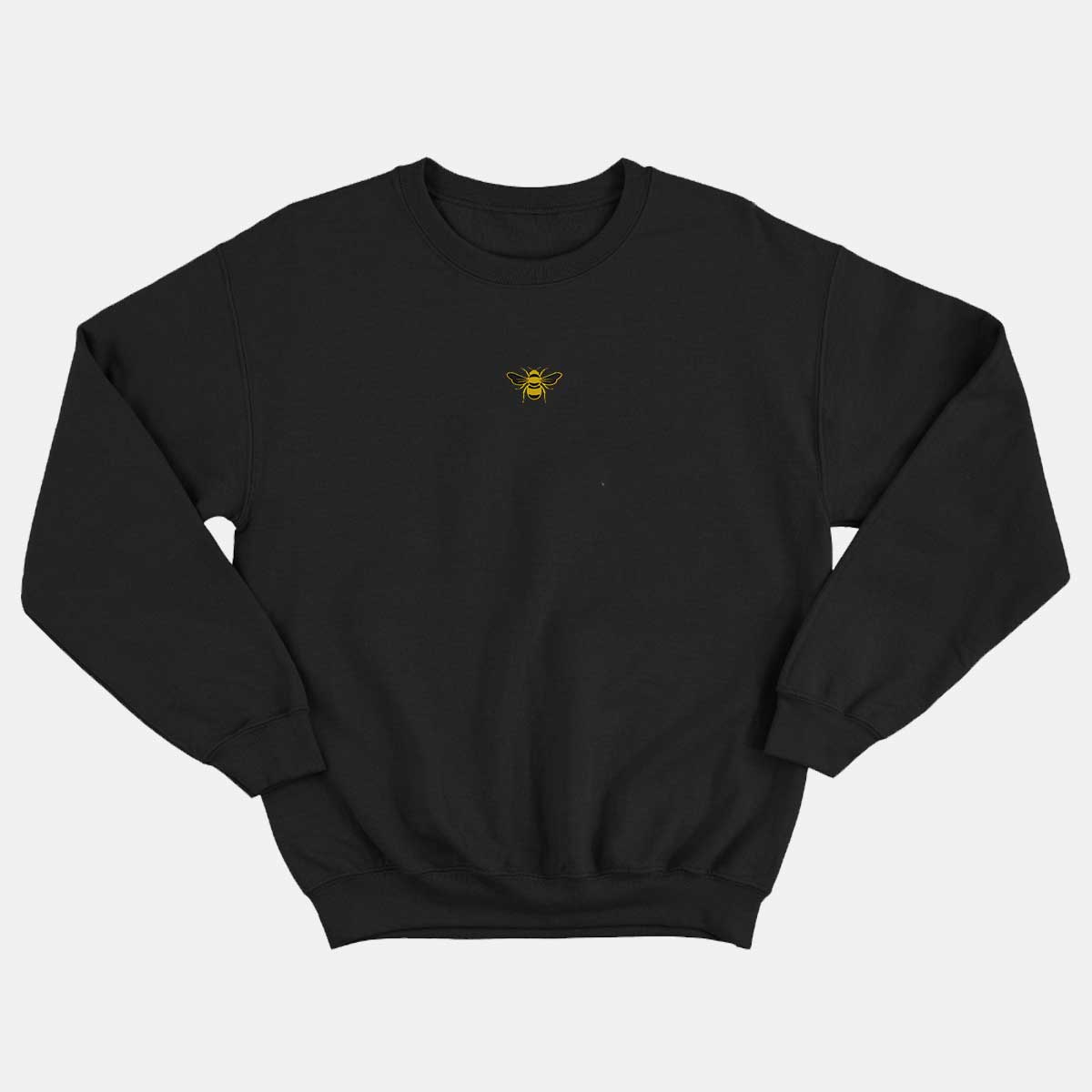 Tiny Embroidered Bumble Bee Sweatshirt