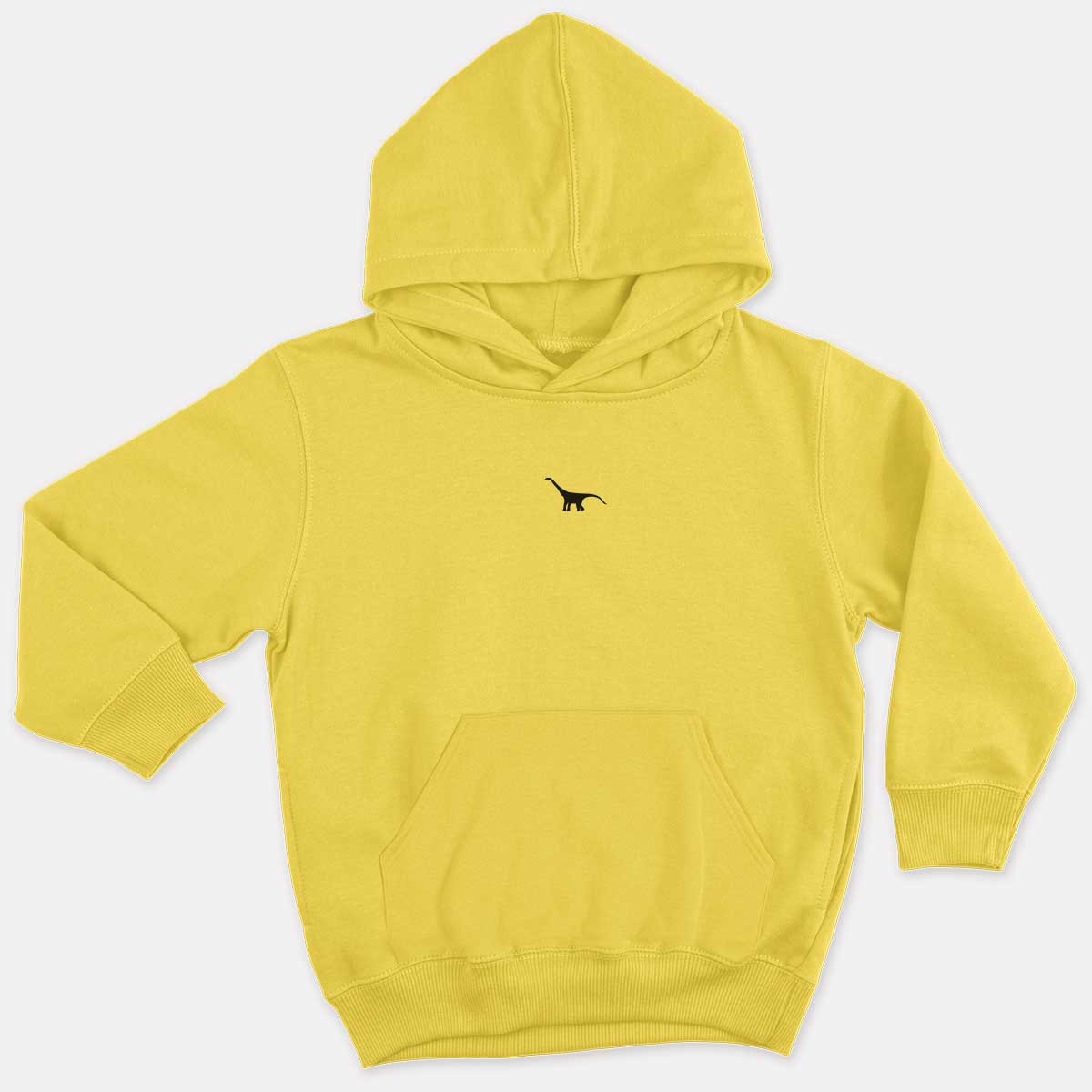 Tiny Embroidered Dinosaur Hoodie